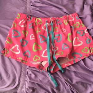 Pajama shorts size 8